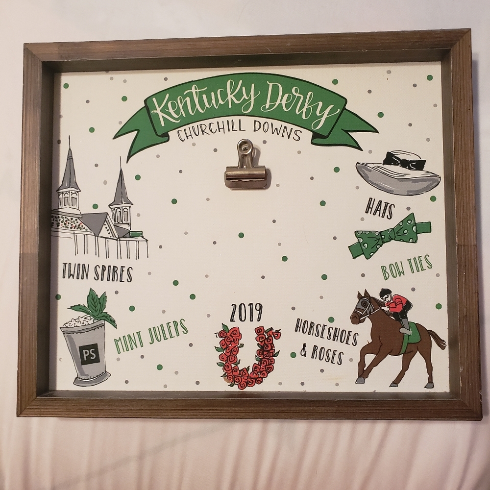 Laura Kirkland Kentucky Derby Churchill Downs Framed Art 2019